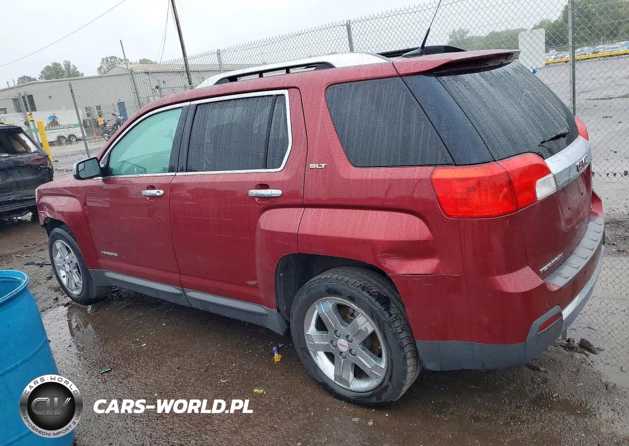 2012 GMC Terrain Slt VIN:2GKALWEK6C6263781 - 2