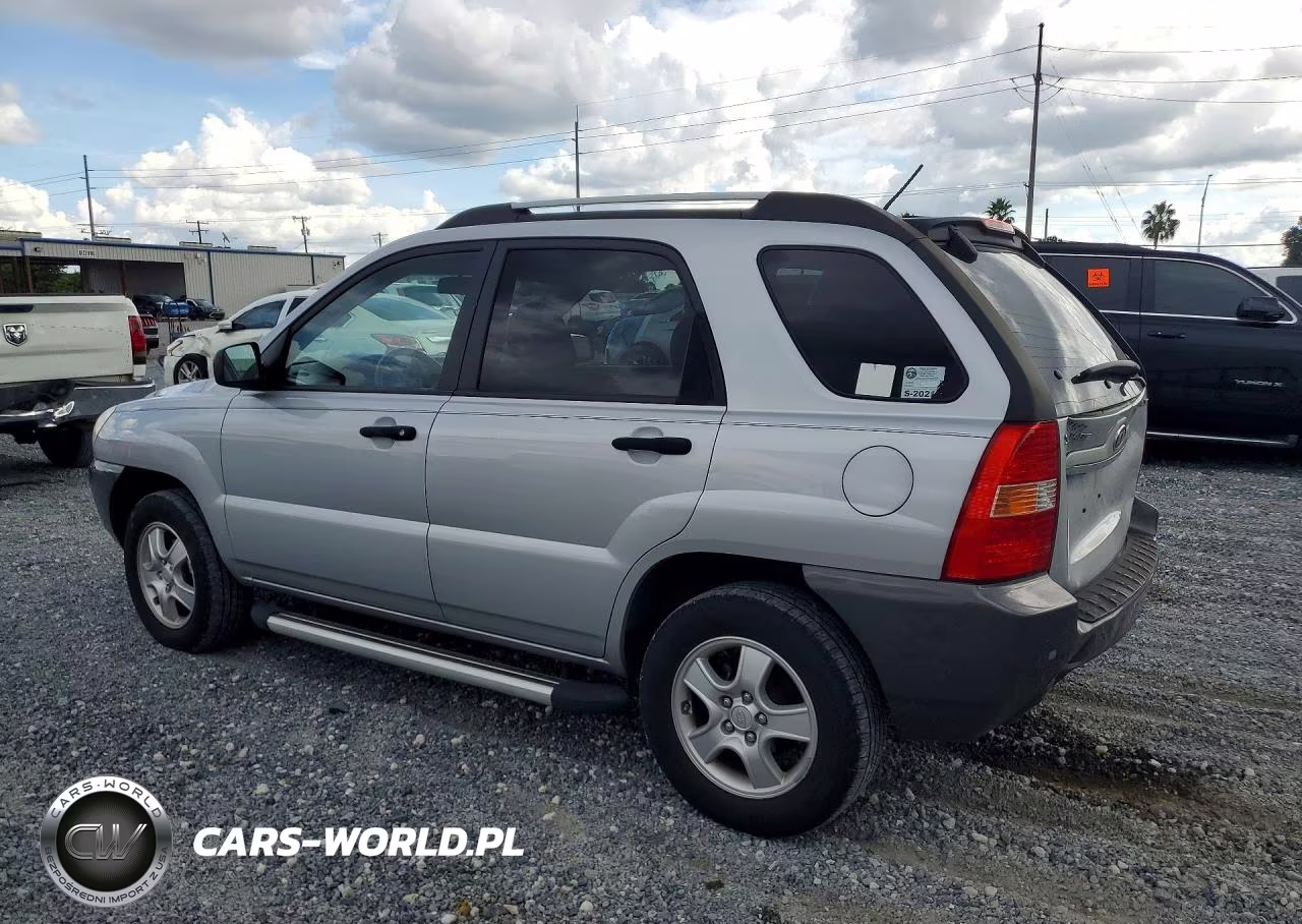 2008 Kia Sportage Lx VIN:KNDJF724887540632 - 2