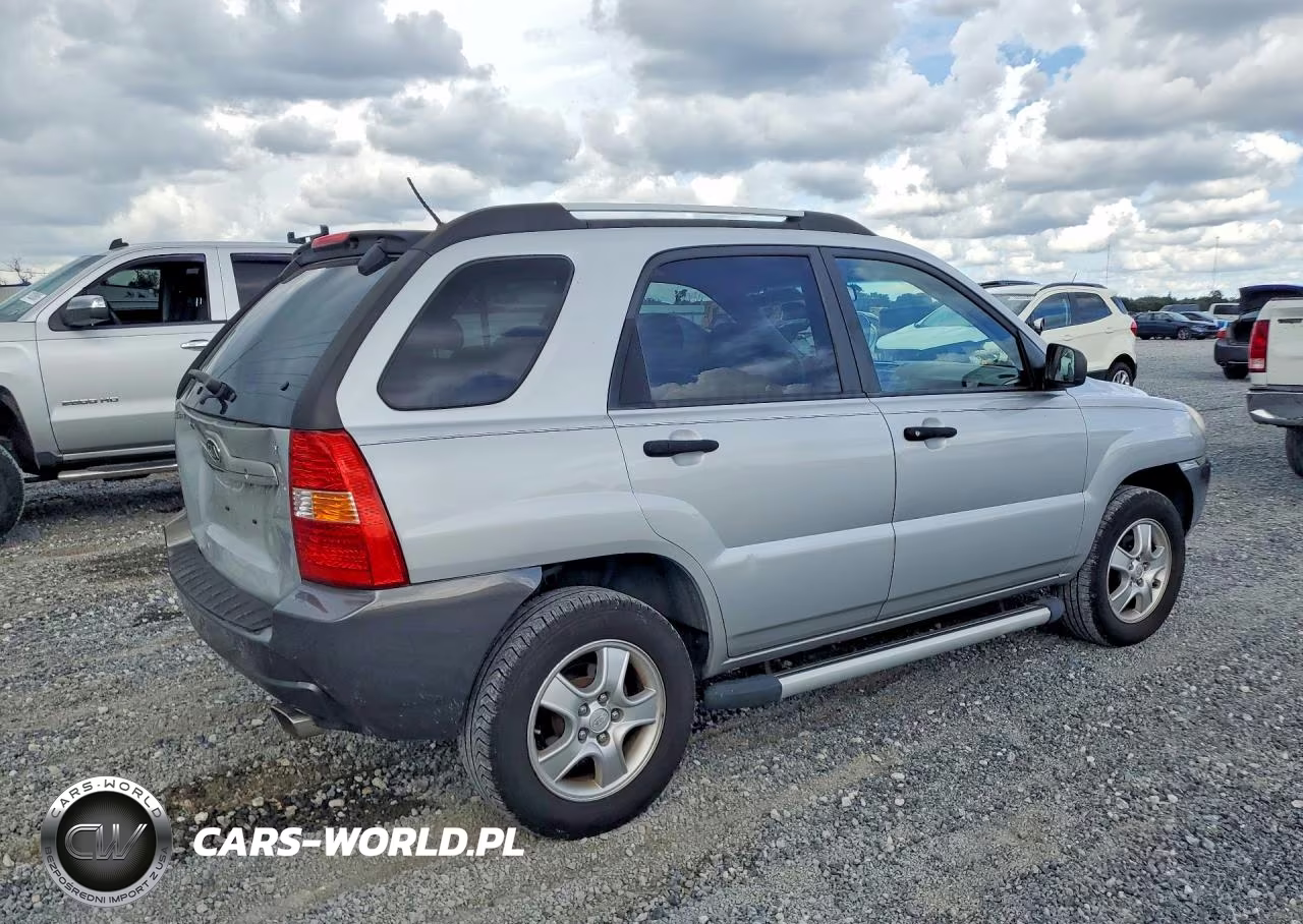 2008 Kia Sportage Lx VIN:KNDJF724887540632 - 3