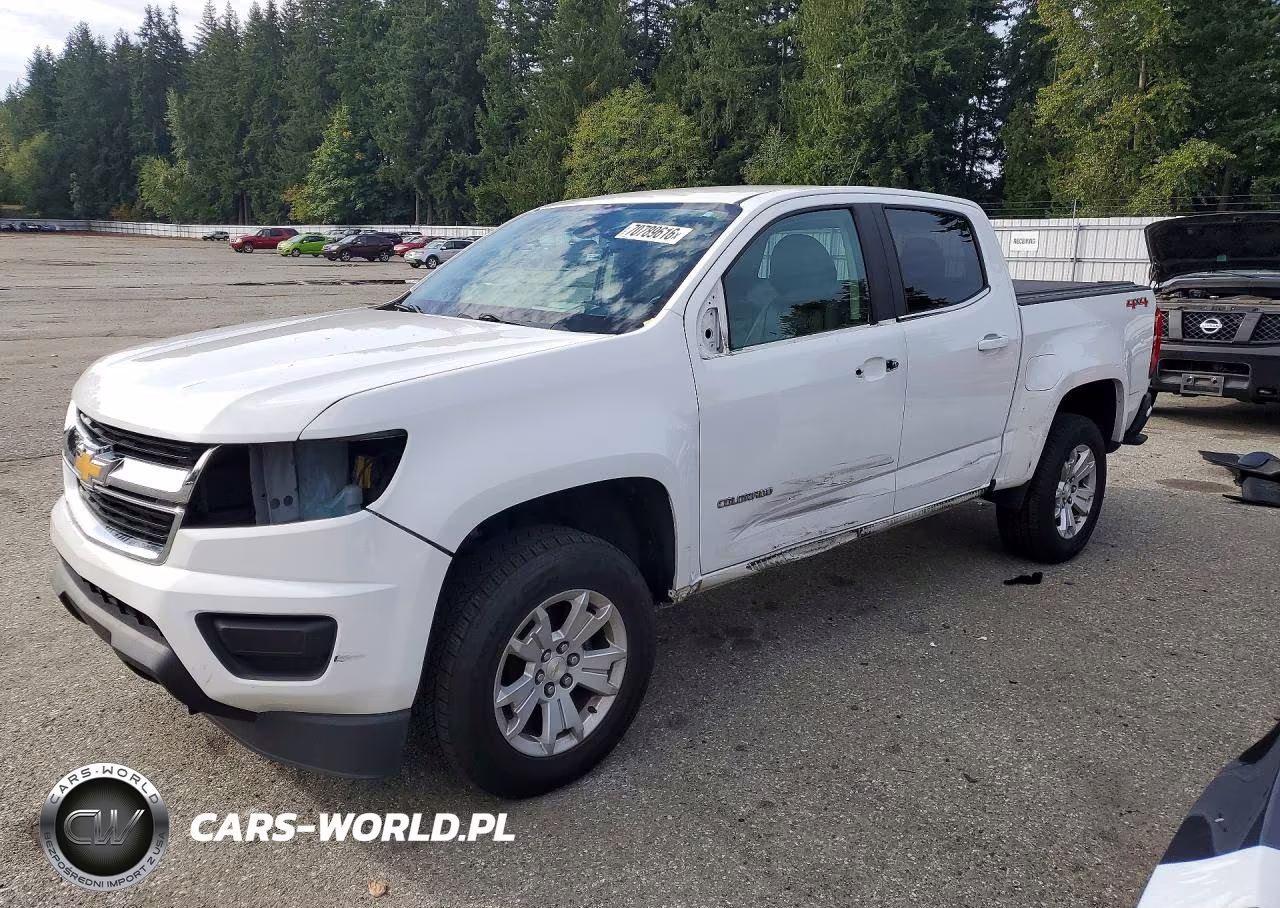 2018 Chevrolet Colorado Lt VIN:1GCGTCEN1J1302730 - 1