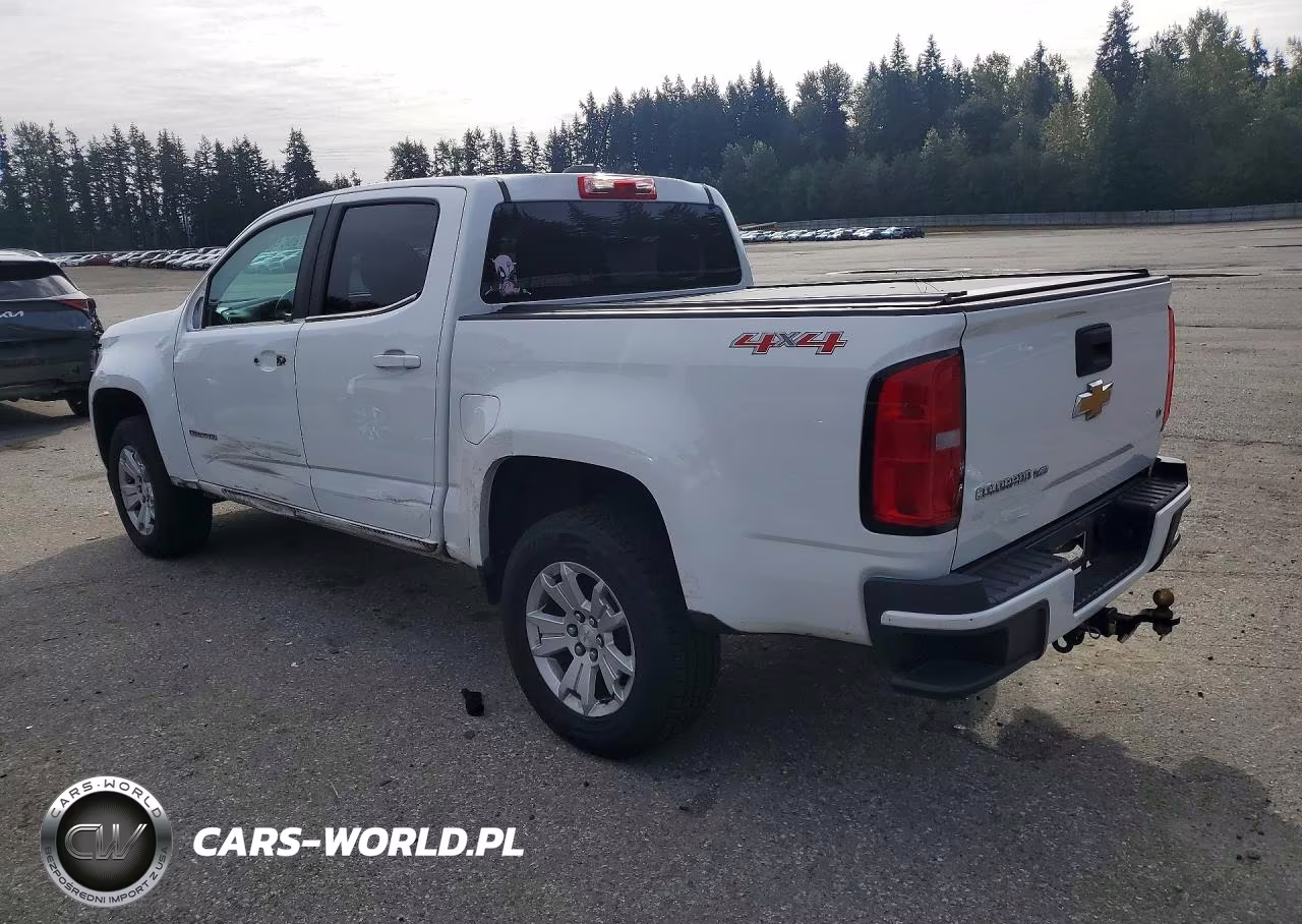 2018 Chevrolet Colorado Lt VIN:1GCGTCEN1J1302730 - 2