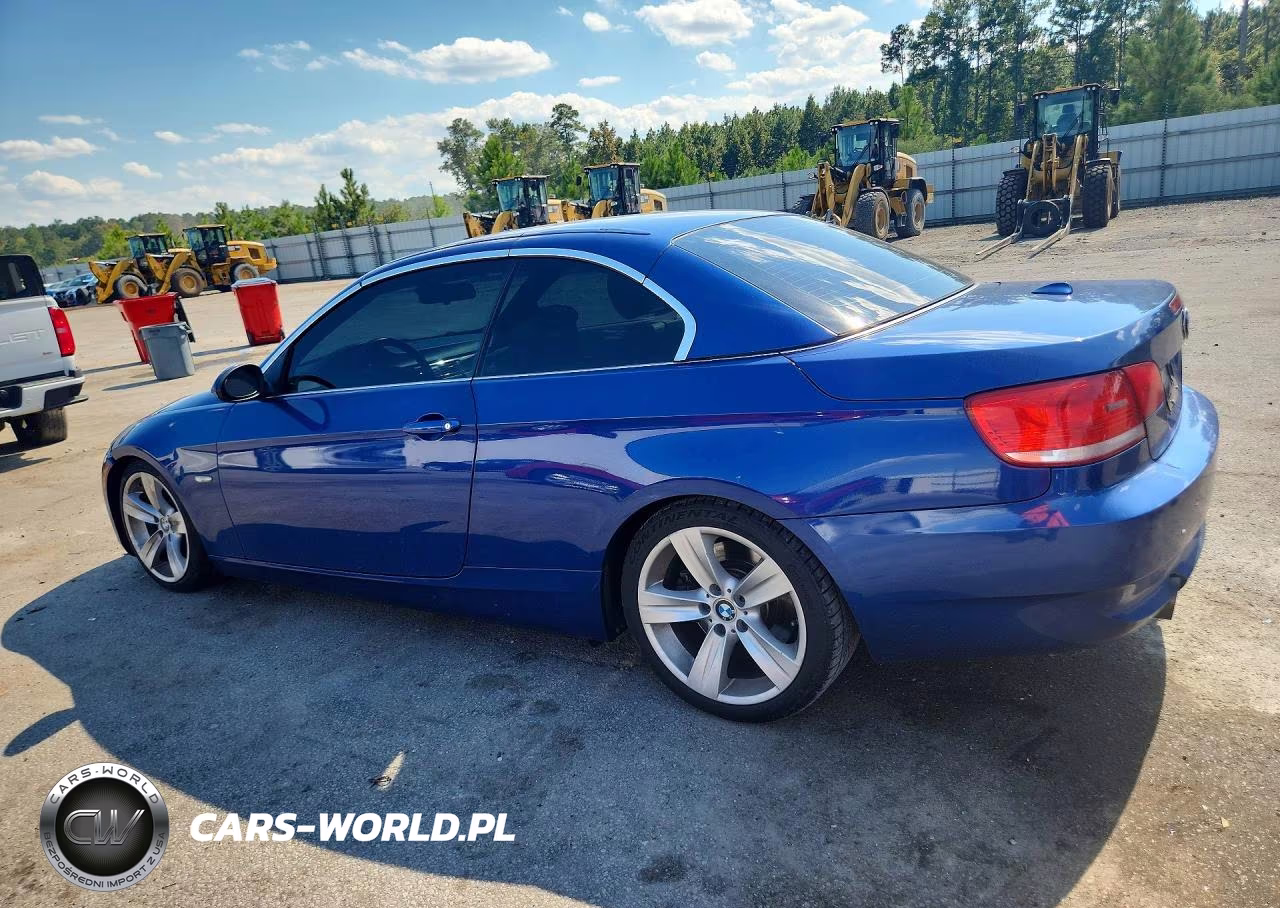 2007 BMW 335 I VIN:WBAWL73537PX45163 - 2