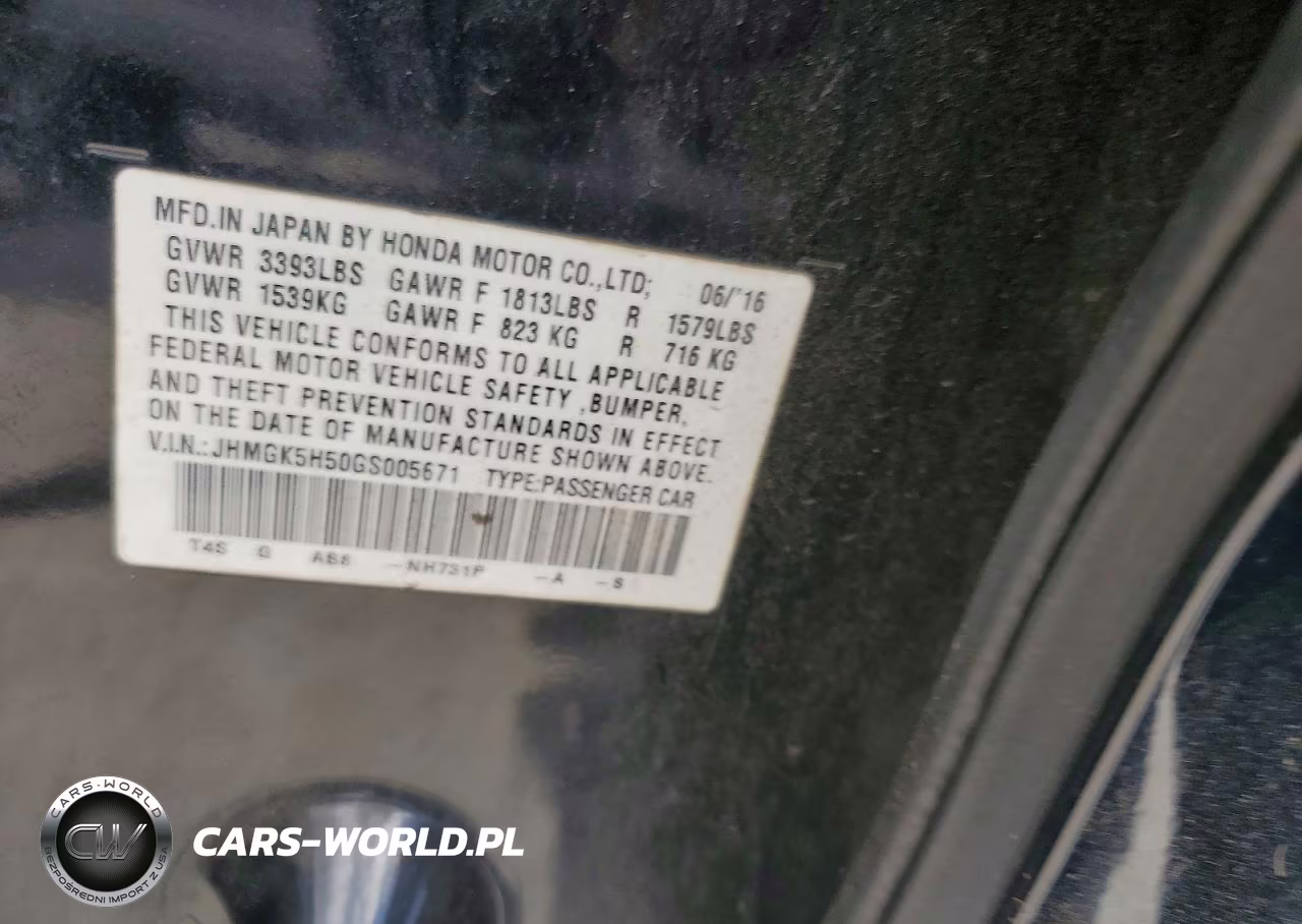 2016 Honda Fit Lx VIN:JHMGK5H50GS005671 - 13