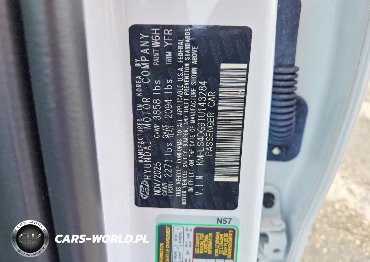 2026 Hyundai Elantra Sel Sport Premium VIN:KMHLS4DG9TU143284 - 12