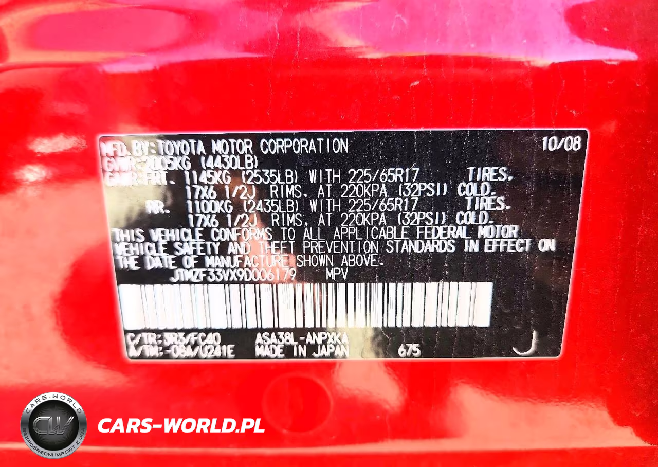 2009 Toyota Rav4 Base VIN:JTMZF33VX9D006179 - 14