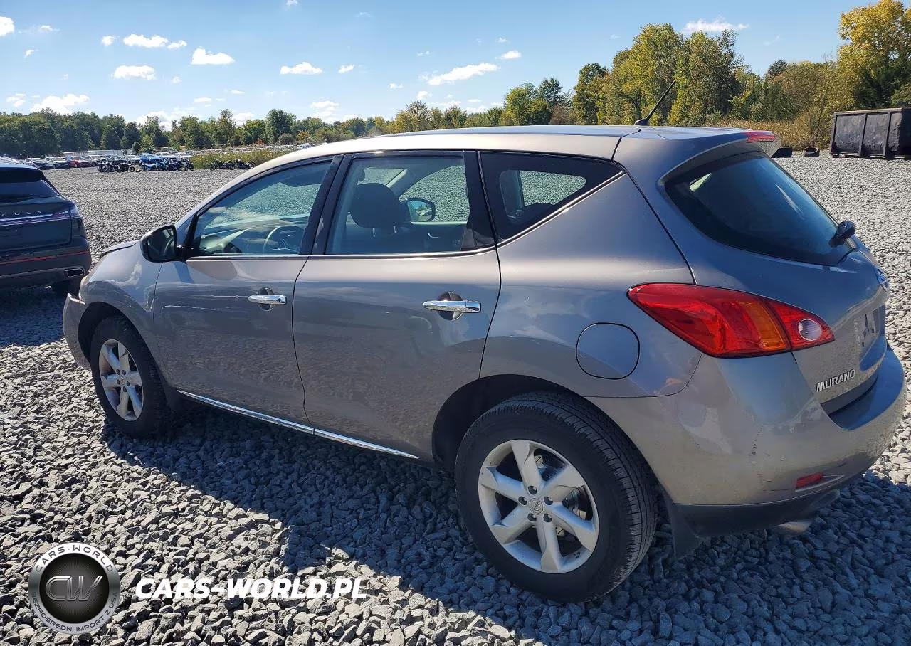2009 Nissan Murano S VIN:JN8AZ18U09W019685 - 2