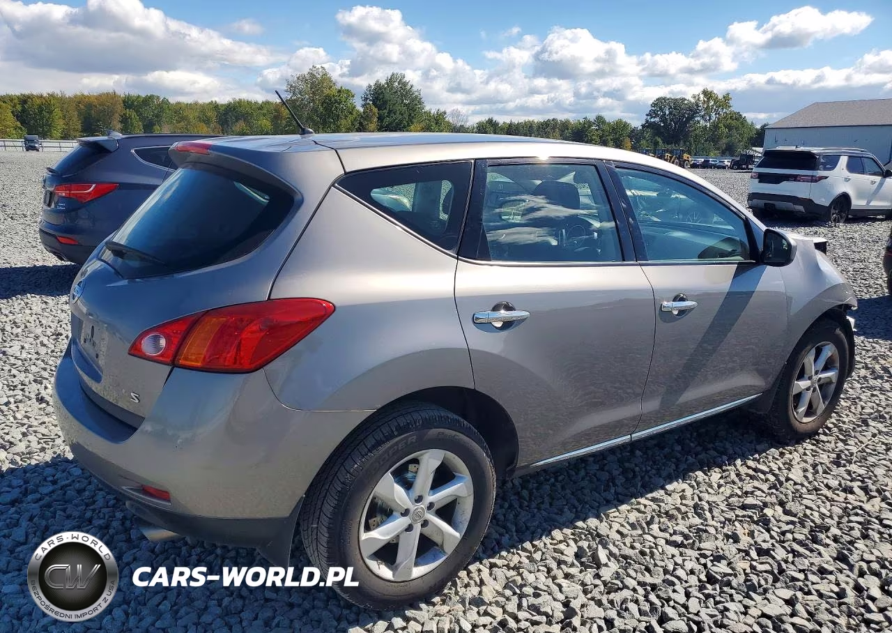 2009 Nissan Murano S VIN:JN8AZ18U09W019685 - 3