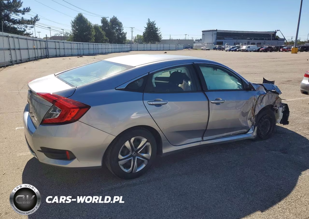 2019 Honda Civic Lx VIN:2HGFC2F66KH511026 - 3