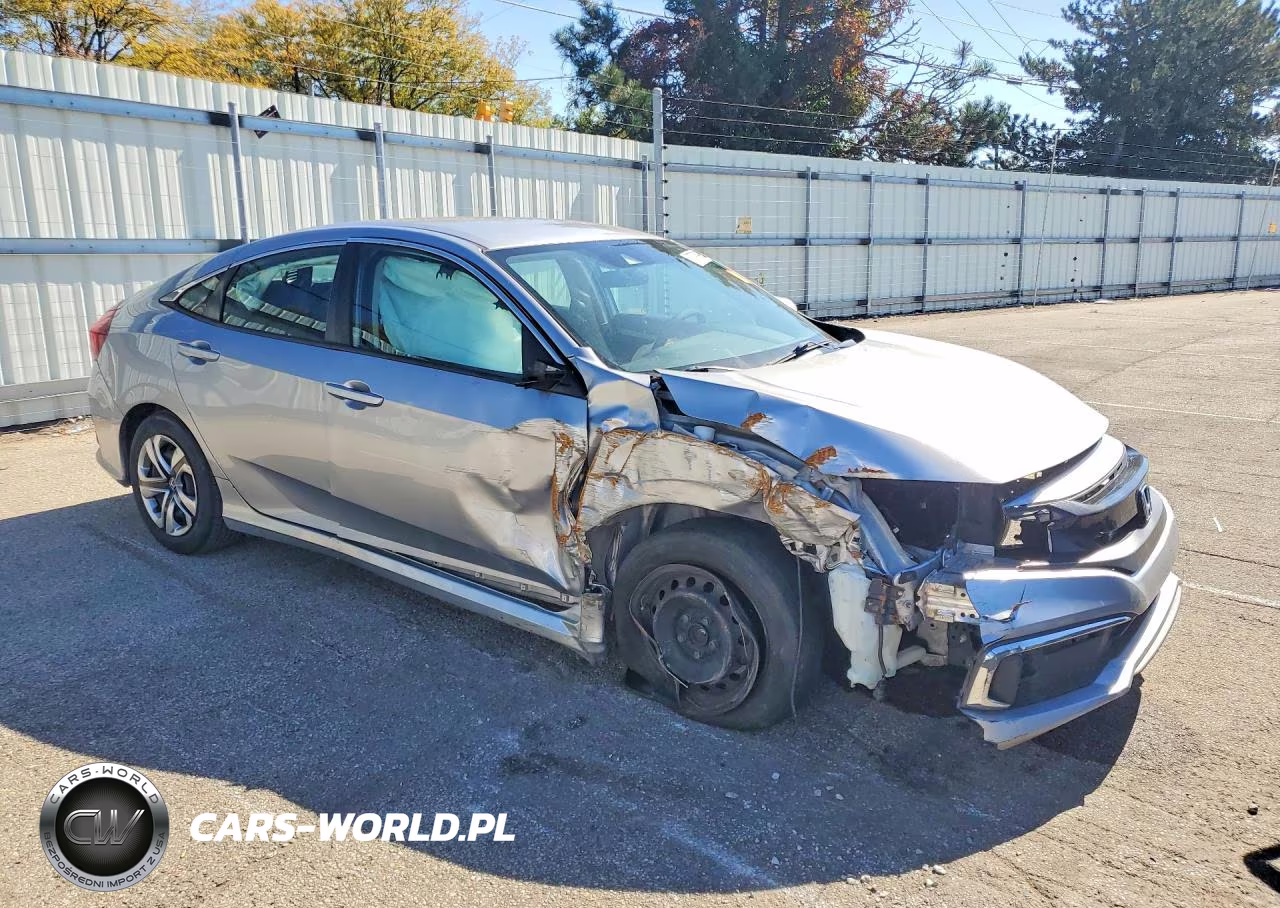 2019 Honda Civic Lx VIN:2HGFC2F66KH511026 - 4