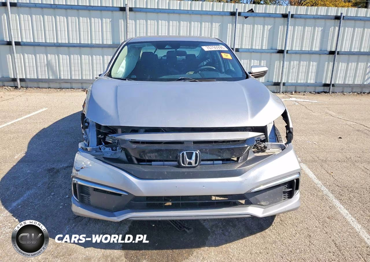 2019 Honda Civic Lx VIN:2HGFC2F66KH511026 - 5