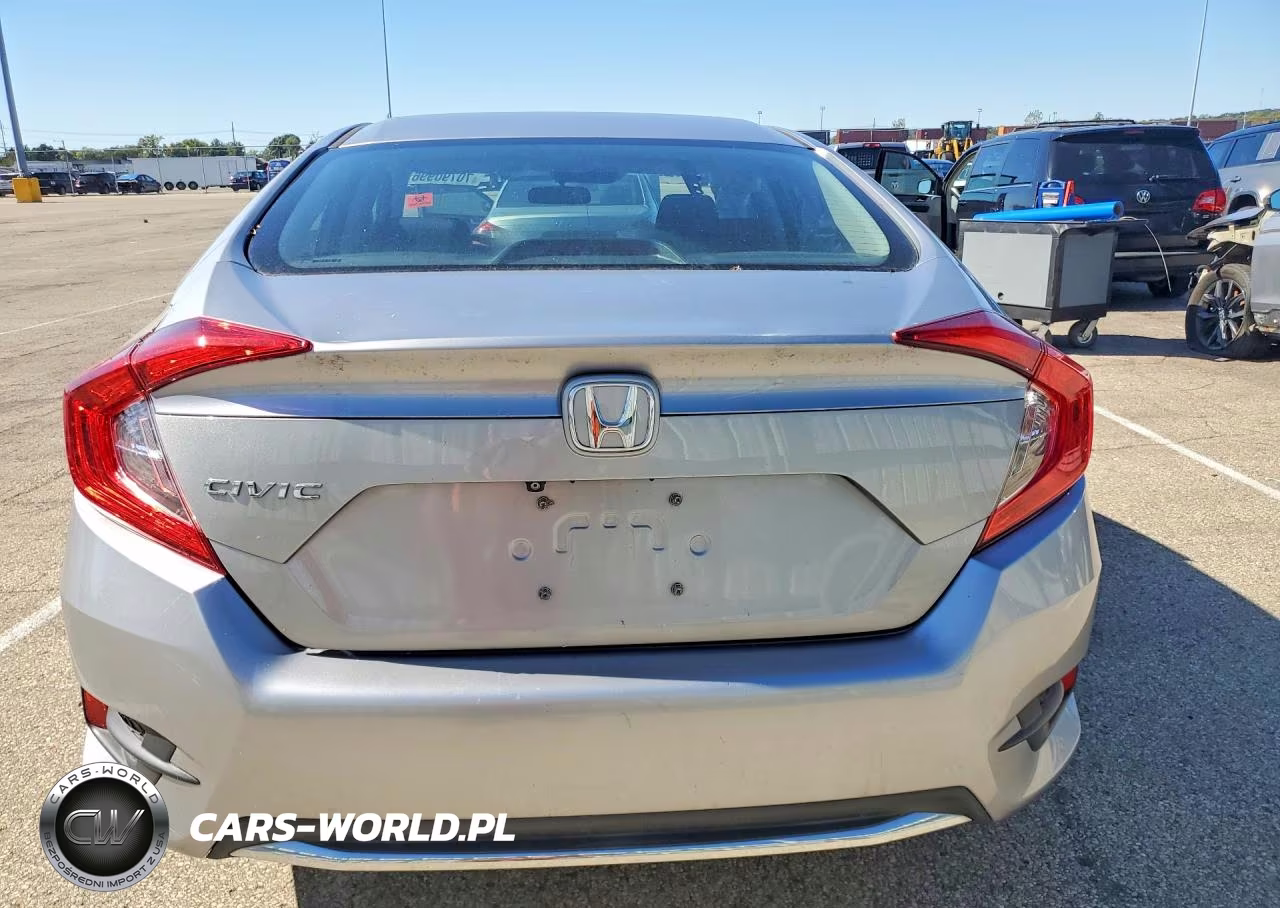 2019 Honda Civic Lx VIN:2HGFC2F66KH511026 - 6