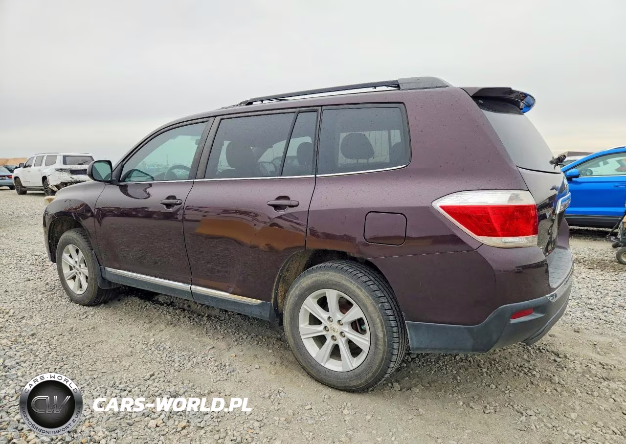 2012 Toyota Highlander Base VIN:5TDBK3EH0CS125648 - 2