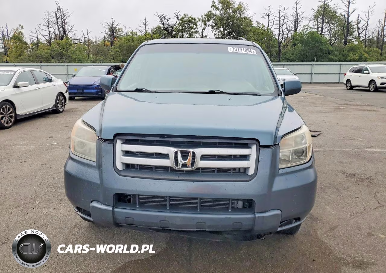 2008 Honda Pilot Ex VIN:5FNYF18488B016491 - 5