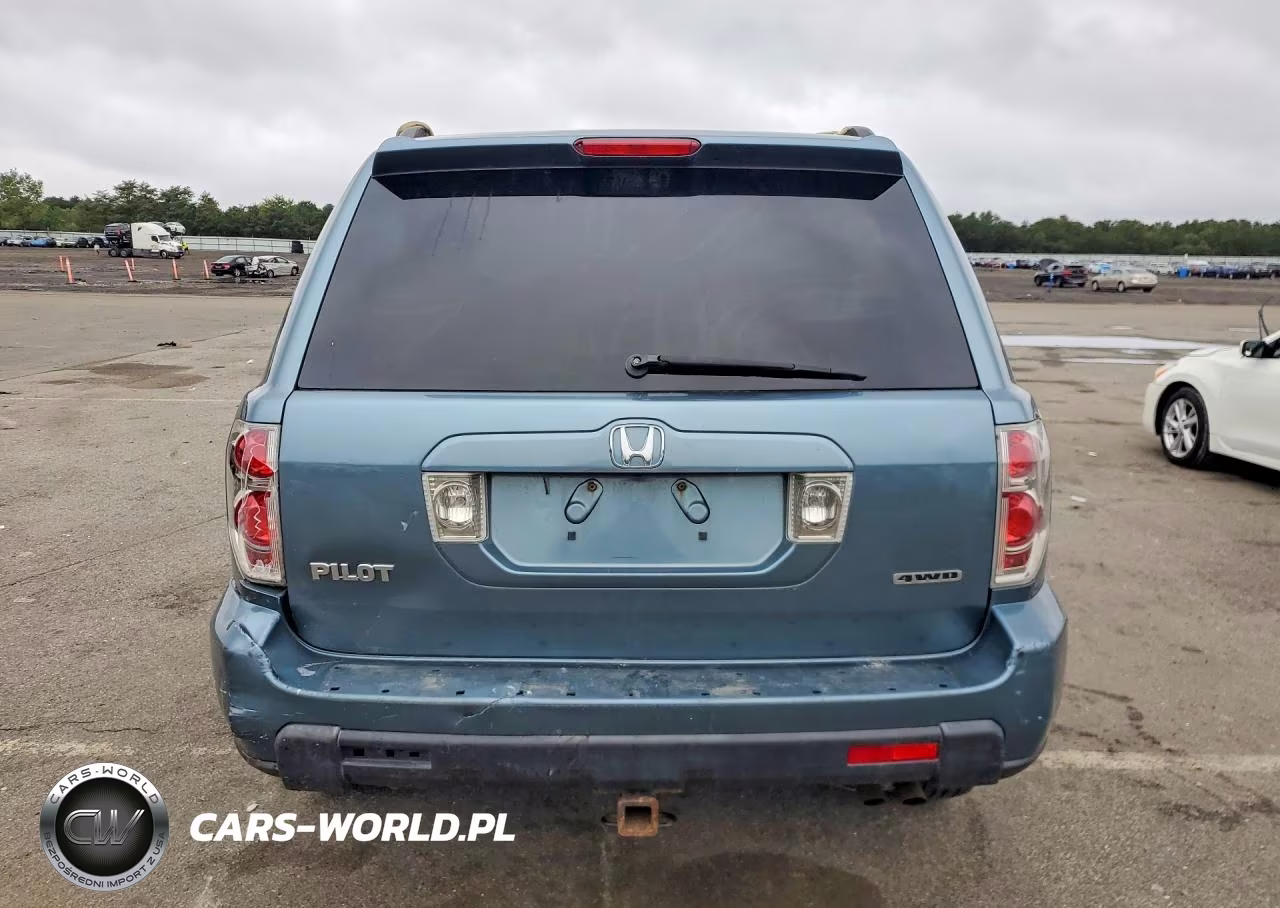 2008 Honda Pilot Ex VIN:5FNYF18488B016491 - 6