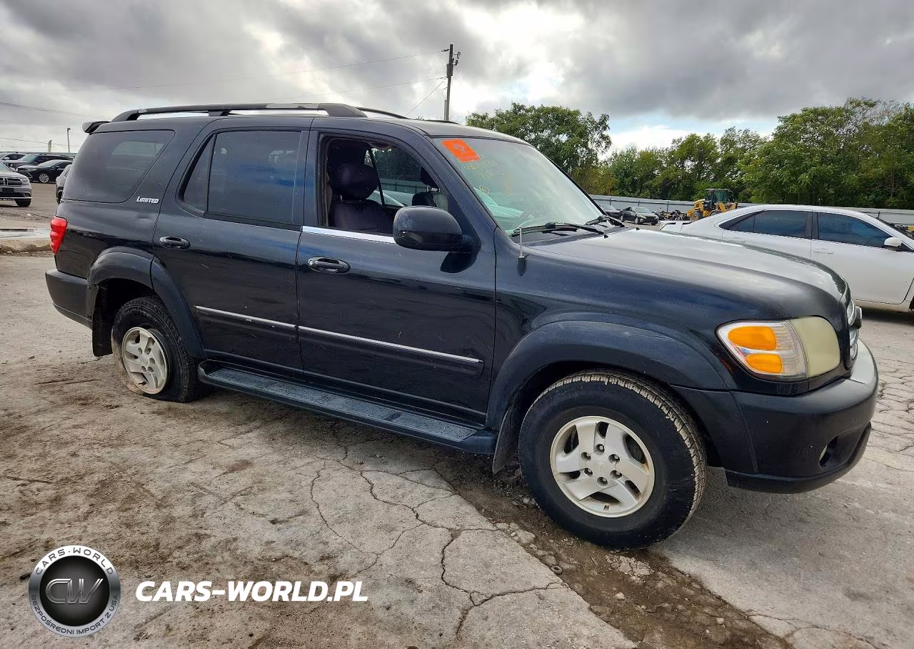 2002 Toyota Sequoia Limited VIN:5TDZT38A72S134100 - 4