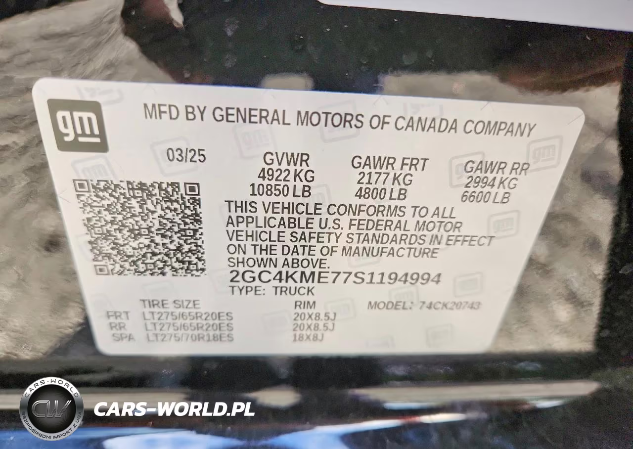 2025 Chevrolet Silverado K2500 Custom VIN:2GC4KME77S1194994 - 12