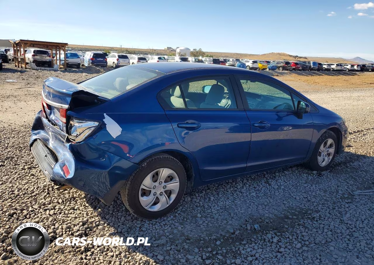 2014 Honda Civic Lx VIN:19XFB2F55EE078050 - 3