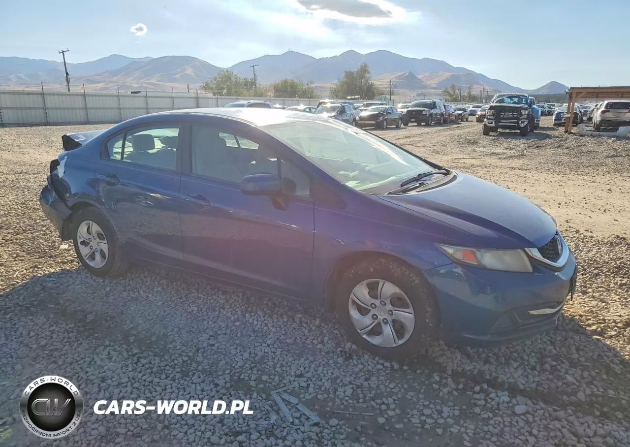 2014 Honda Civic Lx VIN:19XFB2F55EE078050 - 4