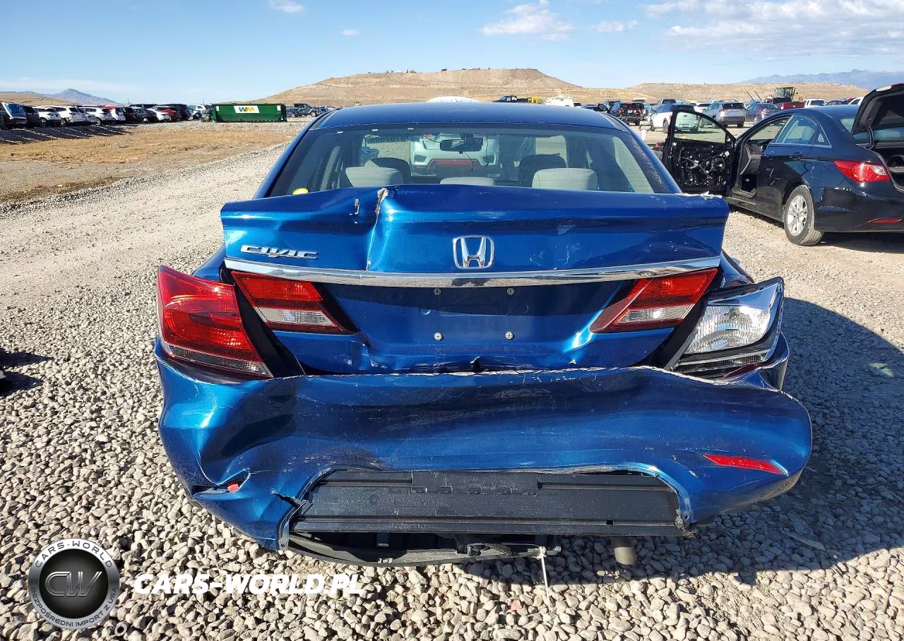 2014 Honda Civic Lx VIN:19XFB2F55EE078050 - 6