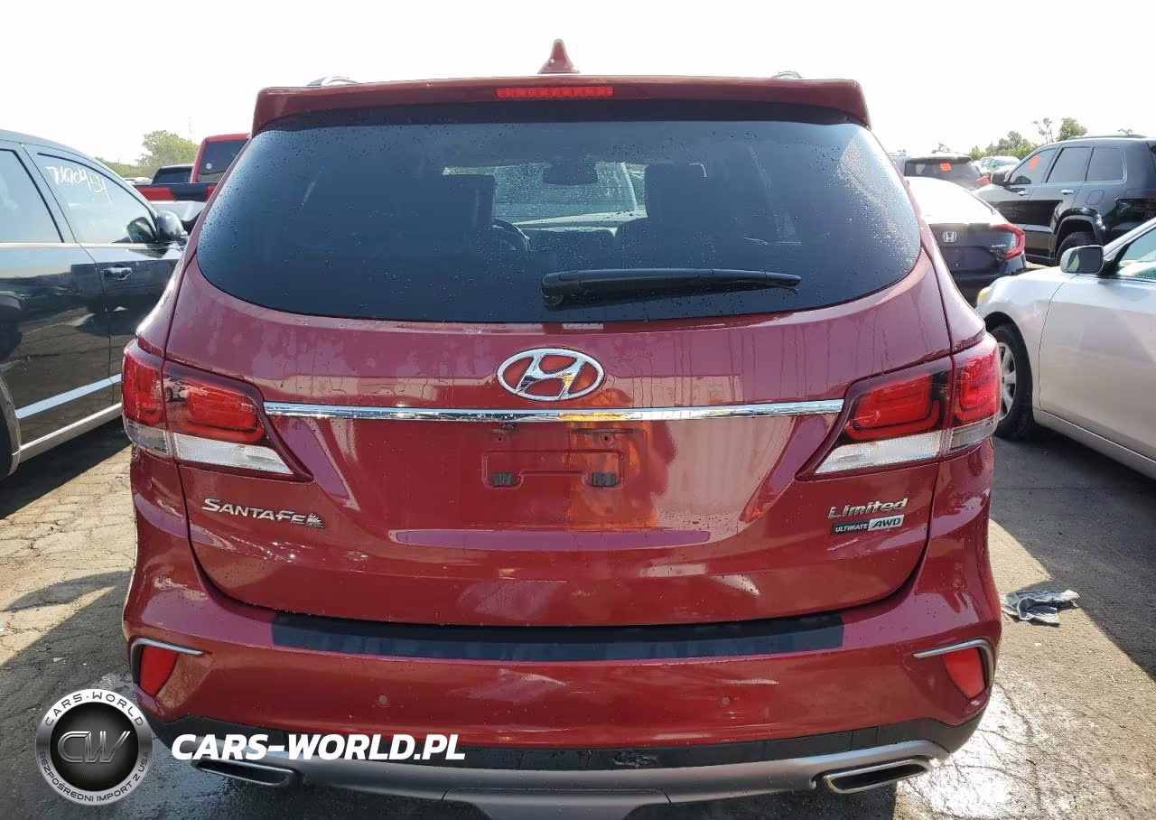 2017 Hyundai Santa Fe Limited Ultimate VIN:KM8SRDHF2HU234235 - 6