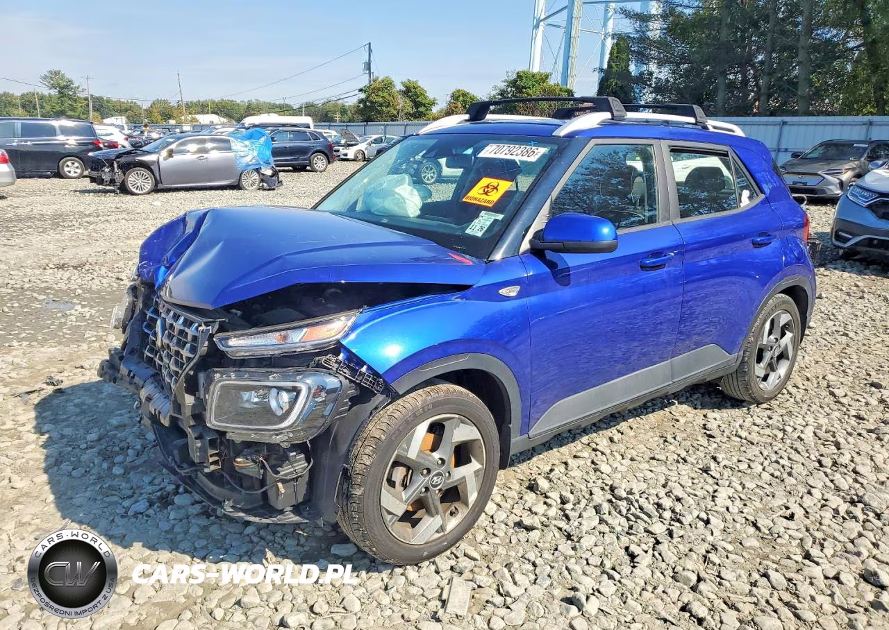 2022 Hyundai Venue Limited VIN:KMHRC8A31NU143136 - 1