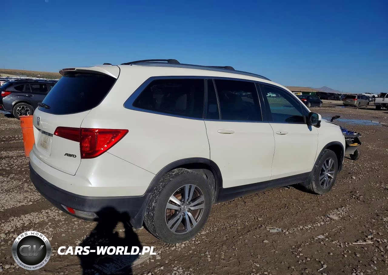 2016 Honda Pilot Exl VIN:5FNYF6H67GB099442 - 3