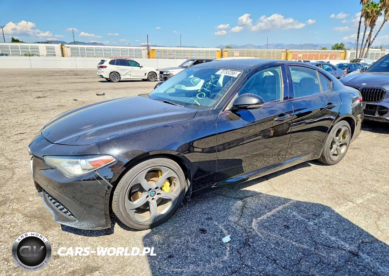 2018 Alfa Romeo Giulia VIN:ZARFAEBNXJ7593488 - 1