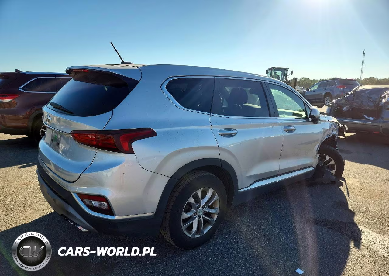 2019 Hyundai Santa Fe Se VIN:5NMS23AD9KH042594 - 3