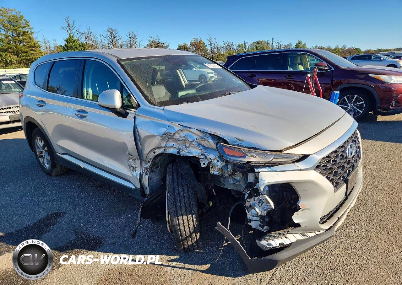 2019 Hyundai Santa Fe Se VIN:5NMS23AD9KH042594 - 4