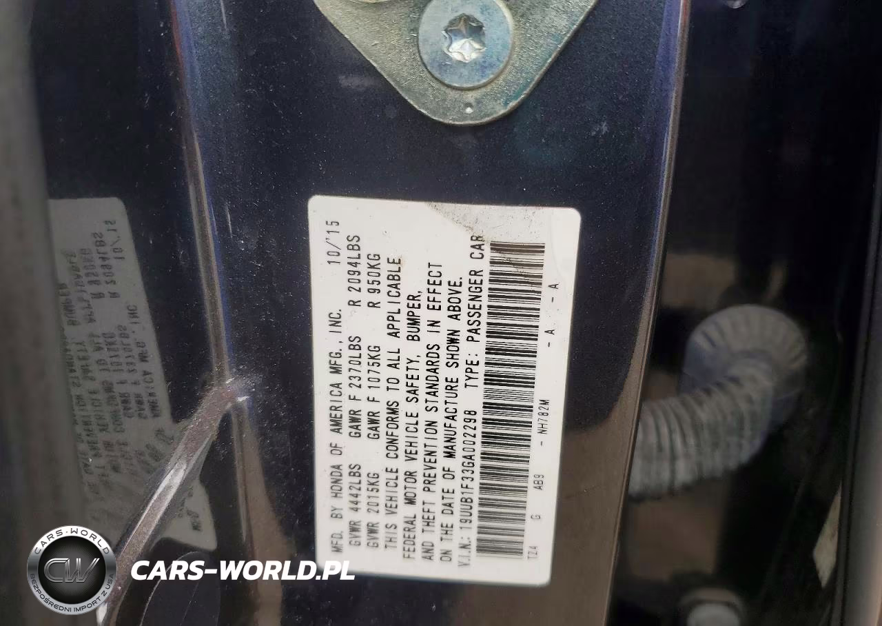 2016 Acura Tlx VIN:19UUB1F33GA002298 - 12