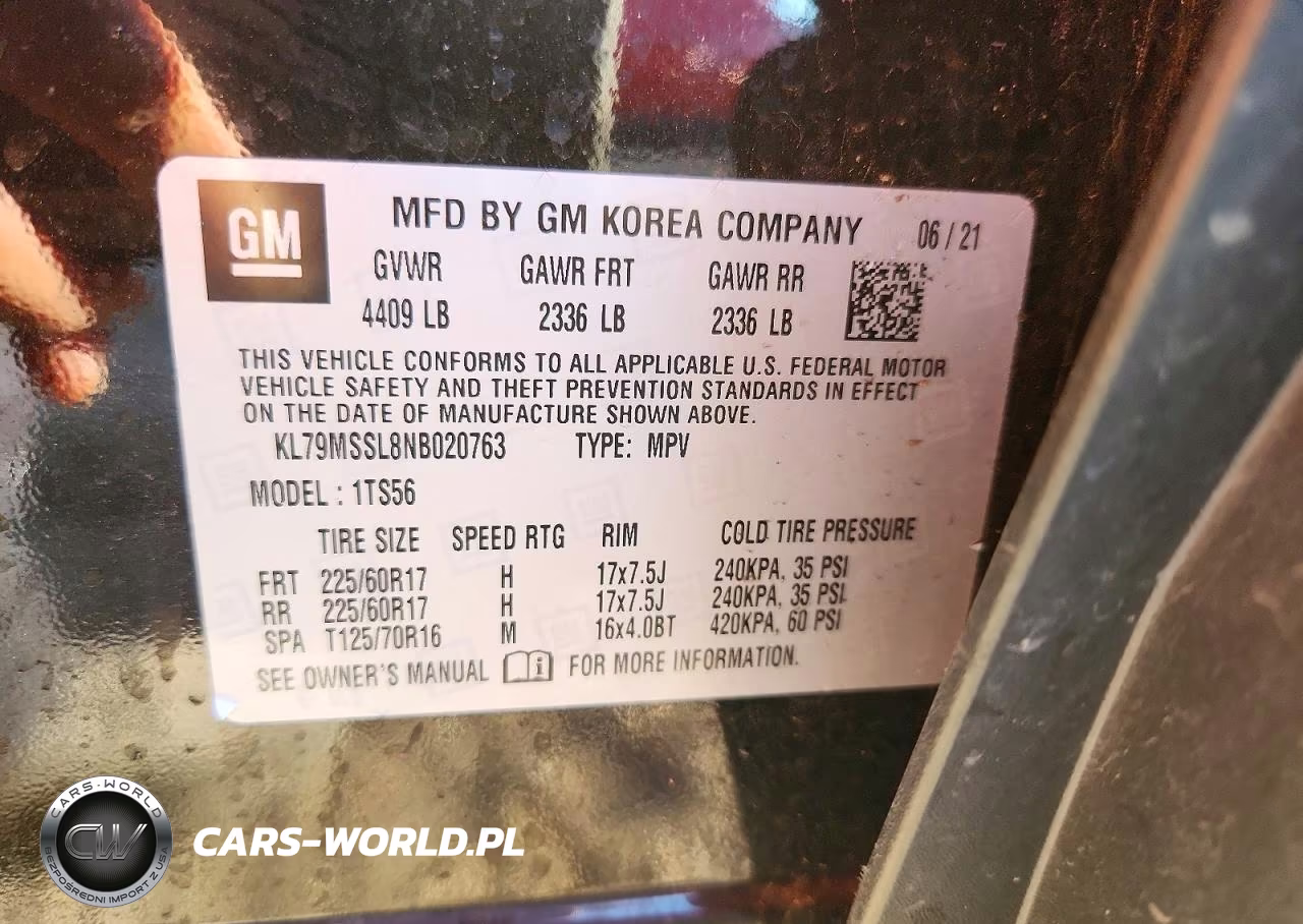 2022 Chevrolet Trailblazer Activ VIN:KL79MSSL8NB020763 - 13