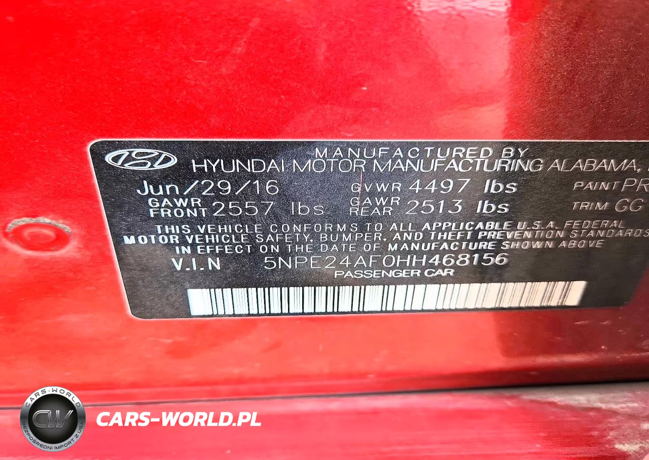 2017 Hyundai Sonata Se VIN:5NPE24AF0HH468156 - 13