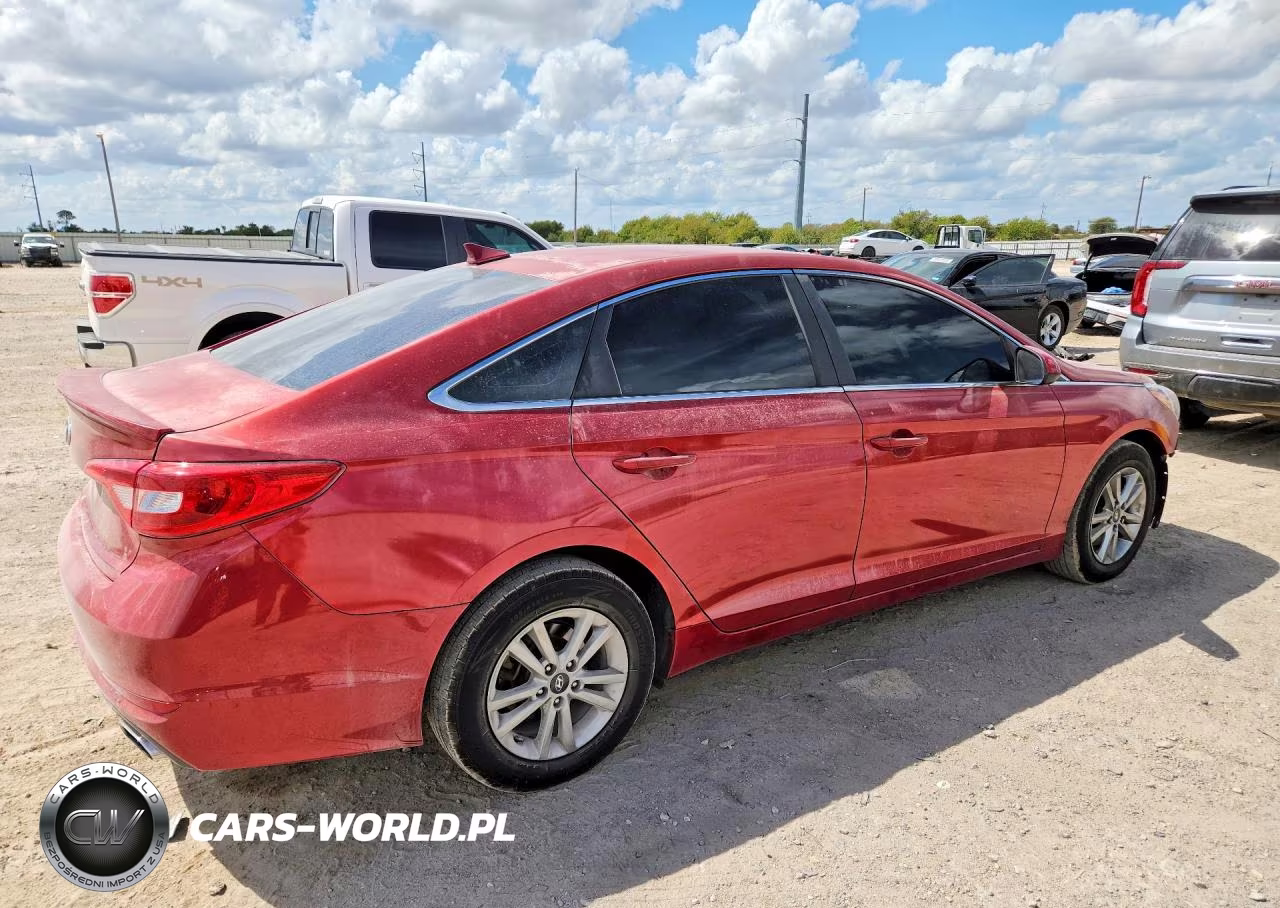 2017 Hyundai Sonata Se VIN:5NPE24AF0HH468156 - 3