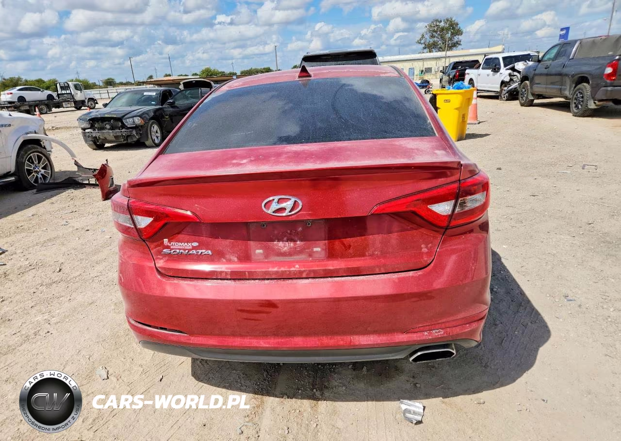 2017 Hyundai Sonata Se VIN:5NPE24AF0HH468156 - 6