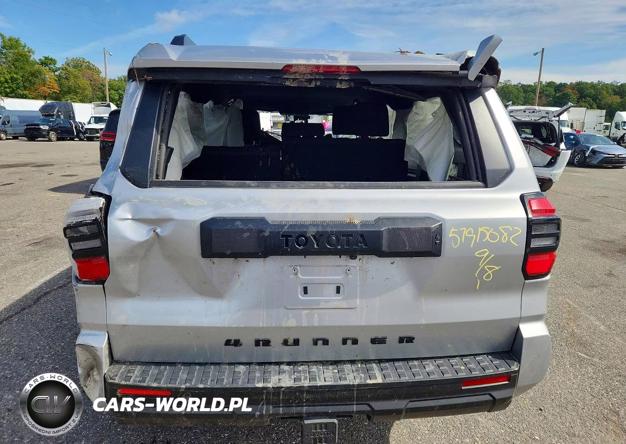 2025 Toyota 4Runner Sr5 VIN:JTEVA5BR4S5039414 - 6
