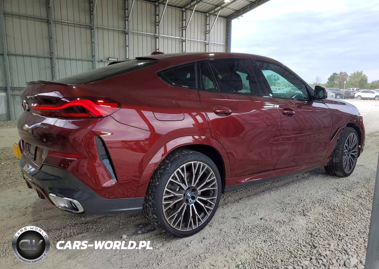 2025 BMW X6 xDrive40I VIN:5UX33EX05S9Y62781 - 3