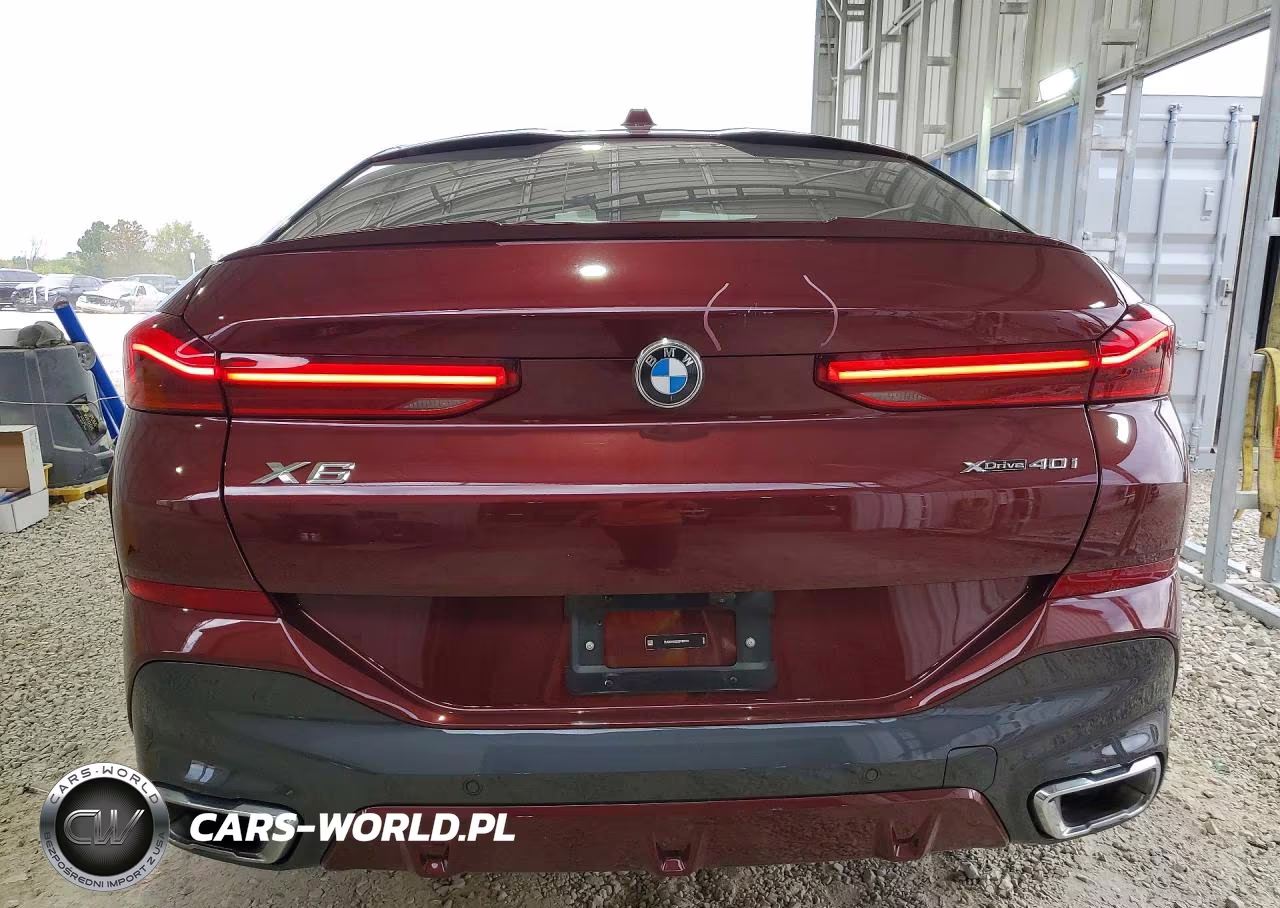2025 BMW X6 xDrive40I VIN:5UX33EX05S9Y62781 - 6