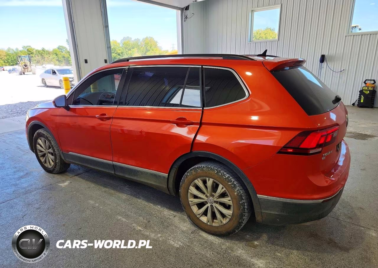 2018 Volkswagen Tiguan Se VIN:3VV2B7AX8JM170887 - 2