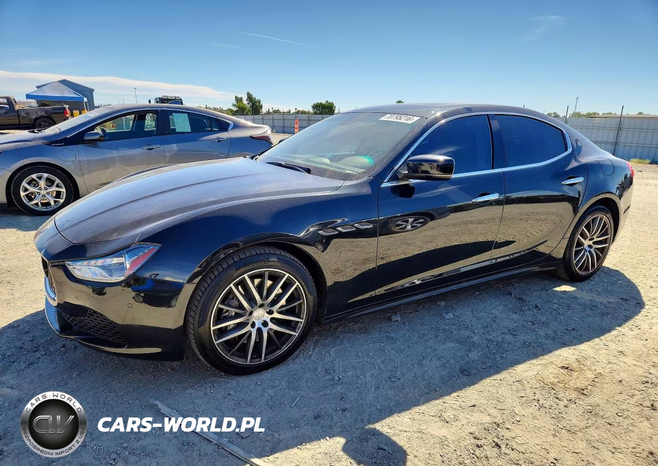 2015 Maserati Ghibli S VIN:ZAM57RTA8F1135381 - 1