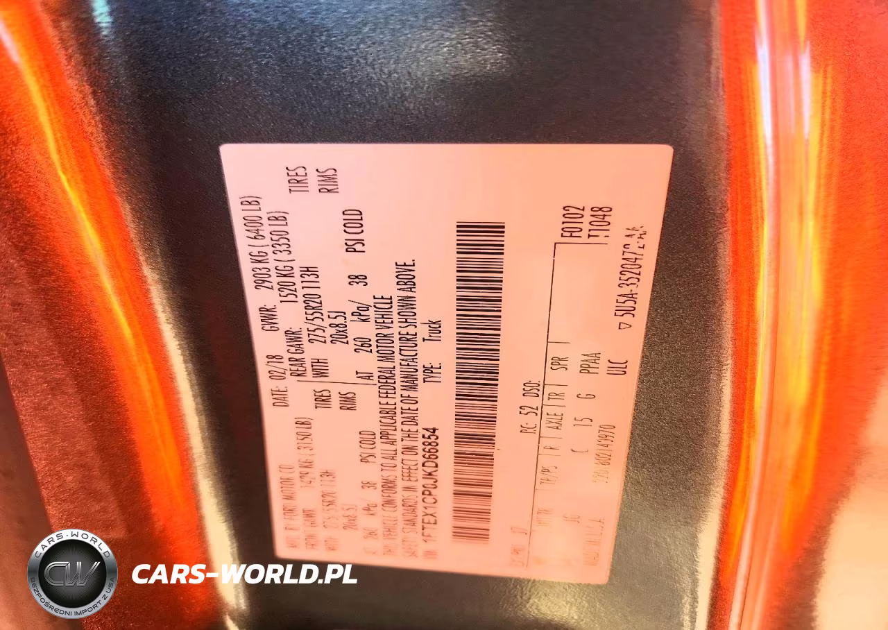 2018 Ford F150 Super Cab VIN:1FTEX1CP0JKD66854 - 12