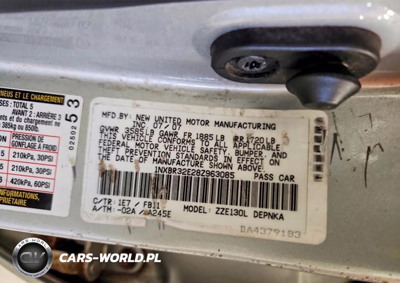 2008 Toyota Corolla Le VIN:1NXBR32E28Z963085 - 12