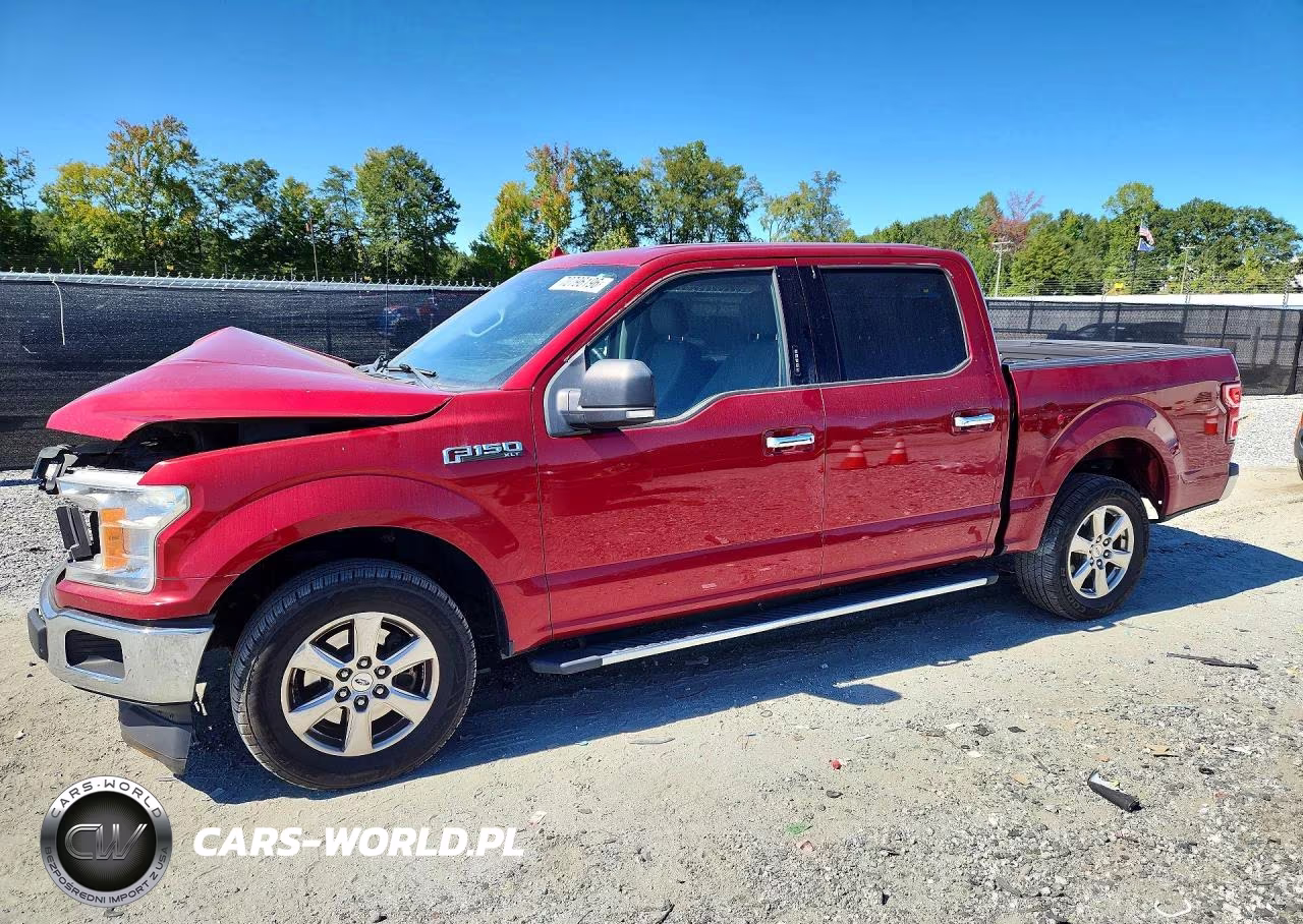 2018 Ford F150 Supercrew VIN:1FTEW1C50JKF86609 - 1