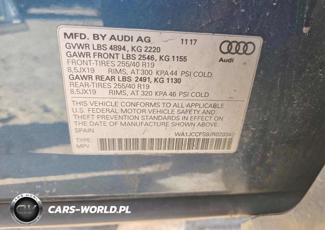 2018 Audi Q3 Premium Plus VIN:WA1JCCFS9JR020342 - 13