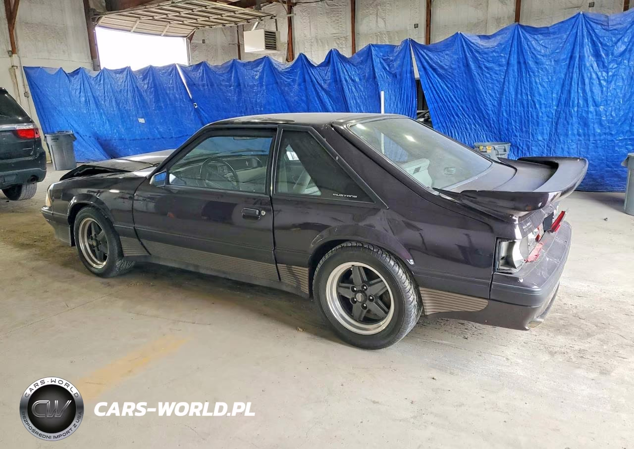 1990 Ford Mustang Lx VIN:1FACP41E9LF130800 - 2