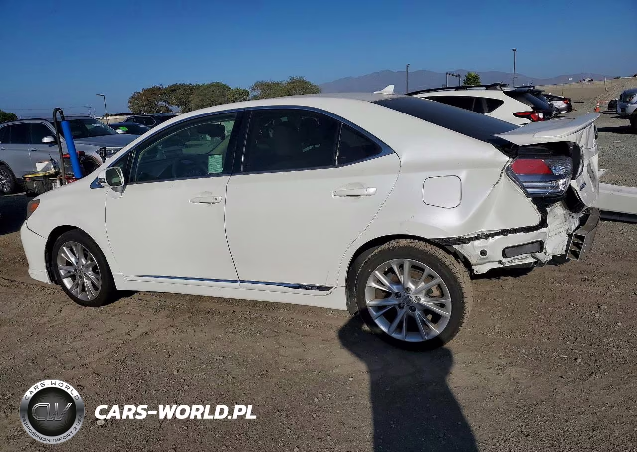 2010 Lexus Hs 250H VIN:JTHBB1BA7A2020362 - 2