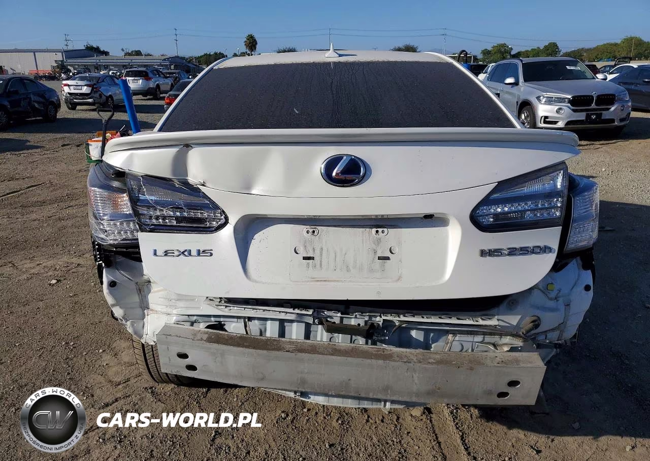 2010 Lexus Hs 250H VIN:JTHBB1BA7A2020362 - 6