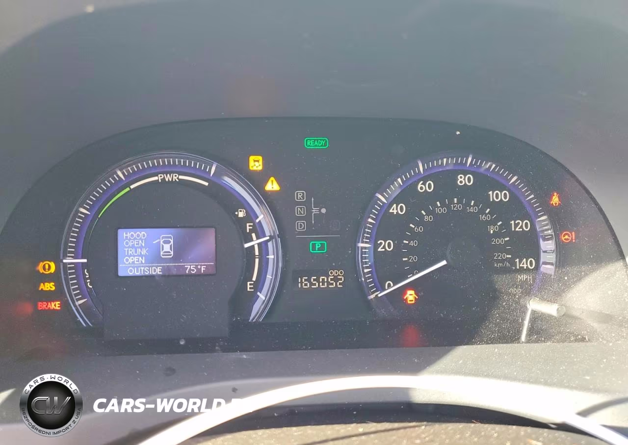 2010 Lexus Hs 250H VIN:JTHBB1BA7A2020362 - 9