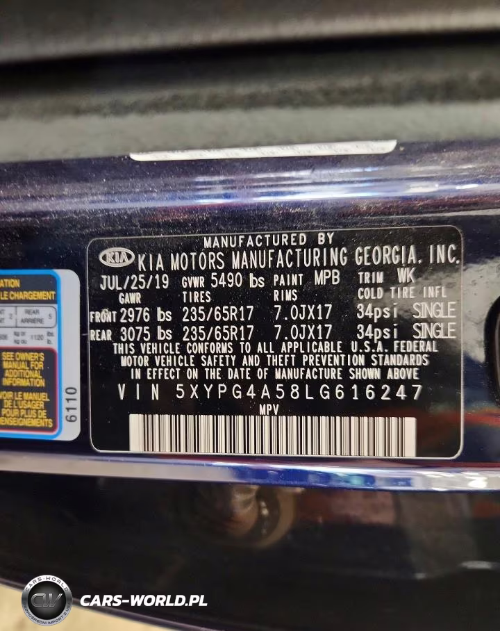 2020 Kia Sorento S VIN:5XYPG4A58LG616247 - 13