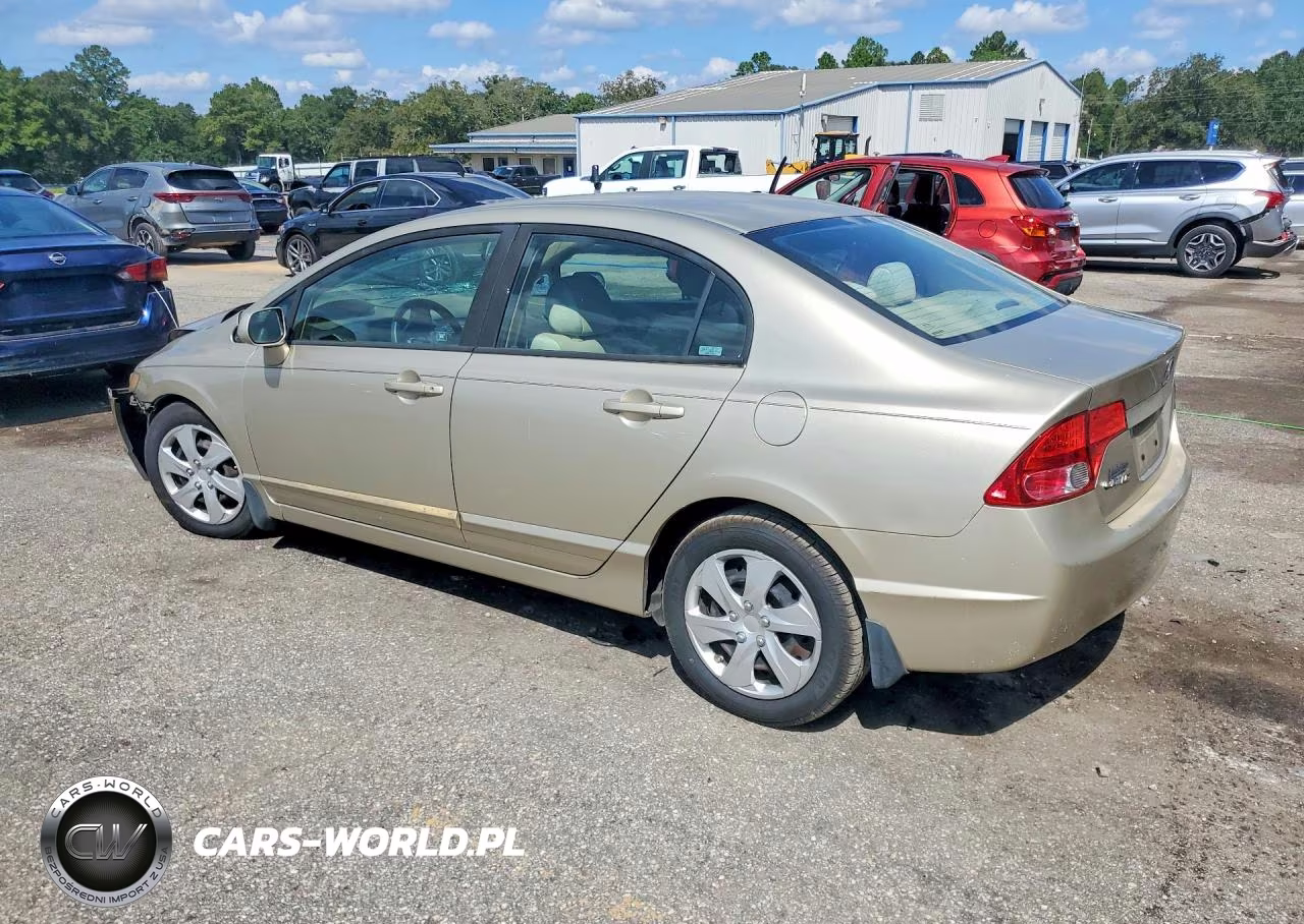 2008 Honda Civic Lx VIN:1HGFA16508L117427 - 2