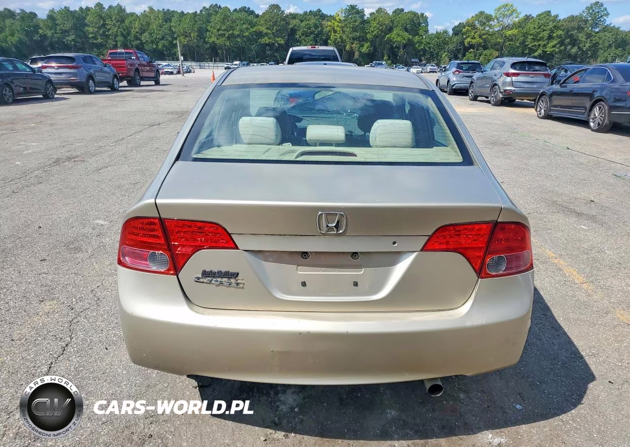 2008 Honda Civic Lx VIN:1HGFA16508L117427 - 6